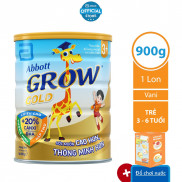 [Tặng Đồ Chơi Dưới Nước] Sữa Bột Abbott Grow Gold 3+ 900g/Lon
